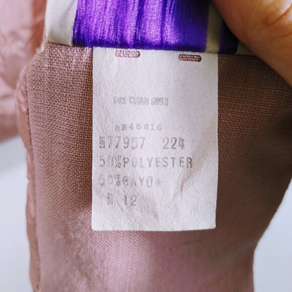 Vintage David N. Light Pink Classic Blazer Size 12 - Picture 3 of 4